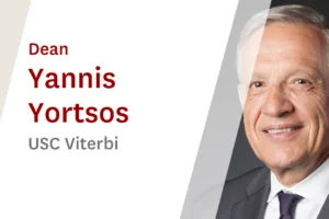 USC Online Seminar Featuring USC Viterbi Dean Yannis Yortsos