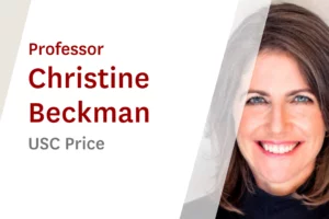 USC Online Seminar Featuring Price Professor Christine Beckman