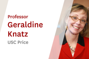 USC Online Seminar Featuring Professor Geraldine Knatz